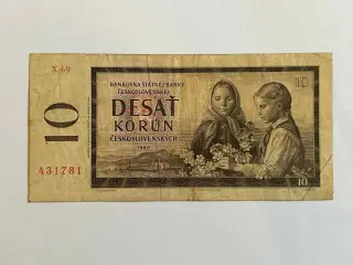 10 Korun Czechoslovakia 1961