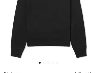 Acne Studios Men - Sort Sweatshirt