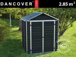 Redskabsskur Redskabsrum Haveskur polycarbonat Sky