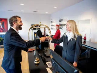 Full-serviced kontorhotel i professionelt miljø