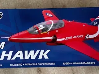 FMS 80mm EDF BAE Hawk PNP fjernstyret fly