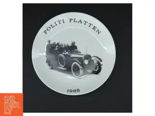 Politi Platten 1985 platte (str. Ø 19,5 cm)