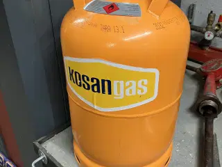 Fyldt & plomberet 11 kg gasflaske