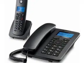 Fastnettelefon Motorola C4201 Combo DECT (2 stk) Sort
