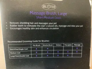 Massage Large børste krop- & pelspleje