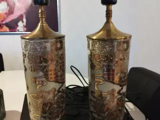 2 bord lamper
