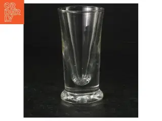Gennemsigtig glasvase (str. 12 cm)