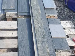 Hardieplanker. De fleste er rester 