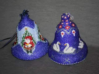 Pynt til Jul / Små perle figurer julekugle 
