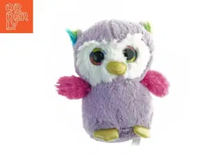 Farverig plysugle (str. 20 x 14 cm)