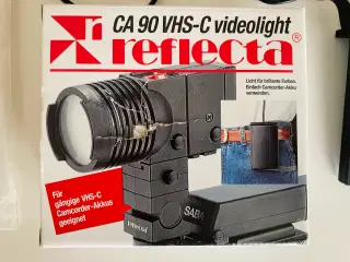 Lys til retro VHS video kamera