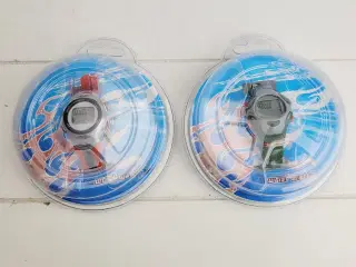 ⭐️- 2 stk Hot Wheels børne digitalur - Vtg. 2005