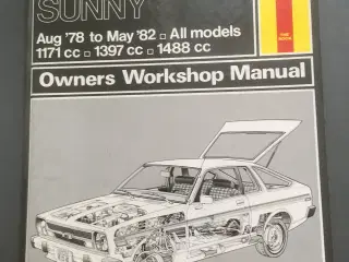 Haynes rep manual Datsun Sunny