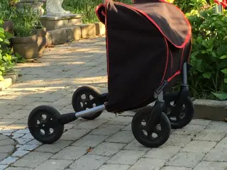 Rollator indkøbsvogn i luxus udgave