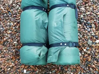 Liggeunderlag til camping. Oppustelige