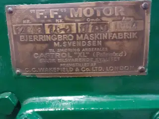 F.F Stationær Motor 1,5-2 HK