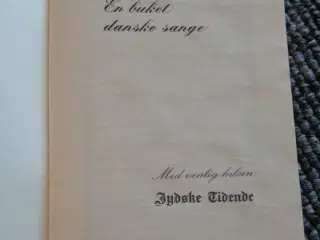 En buket danske sange 