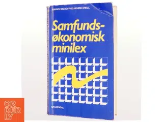 Samfundsøkonomisk minilex