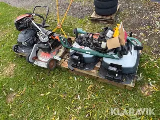 Blandet Græsslåmaskine, robot Texas, Cramer, Bosch