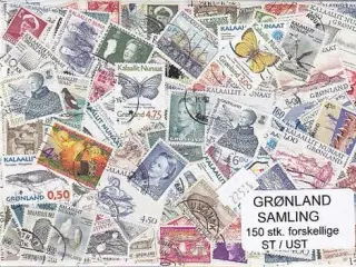 Grønland Samling St/ust. 150 forskellige
