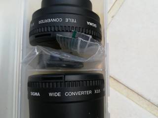 Div objektiver + filtre + Canon