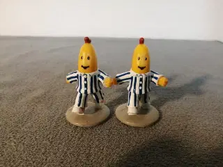 To Flotte Bananer i Pyjamas Figurer