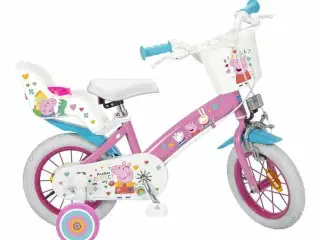 Peppa Pig børnecykel 12" - pink
