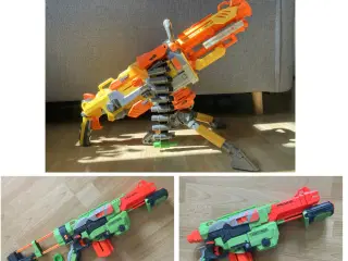 NERF - 3 stk. - Hasbro 2008 og 2010