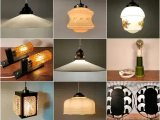 Vintage lamper sælges