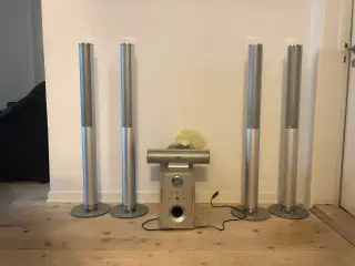surround sound, lydsystem 5.1 home theatre
