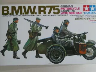 1/35 Militær, Tamiya, 4 byggesæt sælges