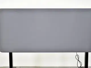 Abstracta bordskærm i grå, inkl. beslag.