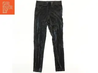 Skinny sorte leggings fra Zara (str. 134)
