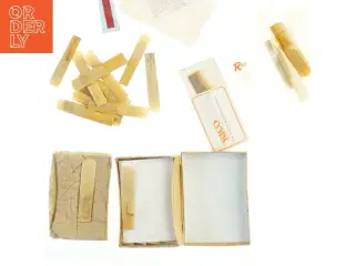 Rico saxofonblade i retrodåse (str. 13x9,5x6,5 cm)