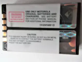 Originalt Motorola SNN5360A Li-Ion batteri 3,6V