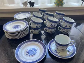 Kaffestel Trankebar til 12 personer