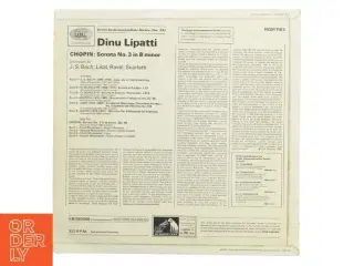 Dinu Lipatti Vinyl LP (str. 31 x 31 cm)