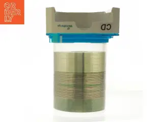 CD Medier i opbevaringsboks fra MediaRange (str. 23x20 cm) med knap til levering af 1 af gangen