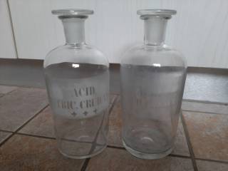 2 stk apotekerglas