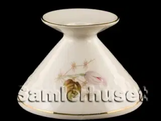 Edelstein Rose Lysestage