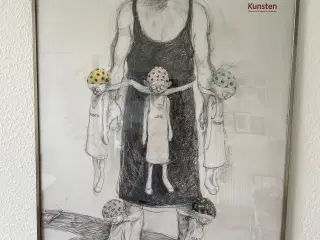 Kvium plakat i ramme