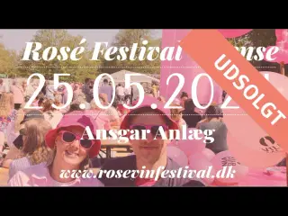 1 stk. billet til Rose Festival Odense 