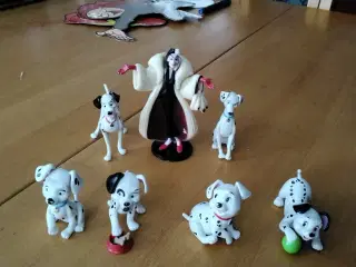 7 figurer fra 101 dalmatiner