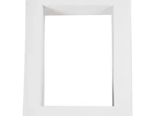 Passepartoutrammer , str. 19,8x28 cm, 500 g, hvid, 100stk./ 1 pk.