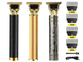 3 stk. Hårtrimmere med opladeligt batteri.