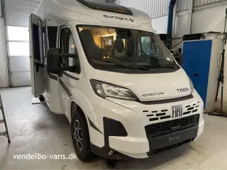 2026 - SunLight T 66 Aut. Enkeltsenge med en længde på kun 6,99 m- sænkeseng - 5. selepladser