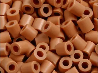 PhotoPearls 5x5 mm Lys Brun - 6000 stk. Kunstperler