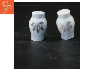 Porcelæns salt- og peberbøsser fra B&G (str. 7x4 cm)