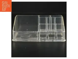 Transparent plast organizer (str. 17,5x7x9,5 cm)