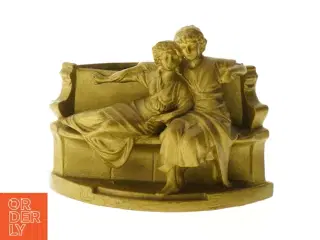 Jardiniere fra Katzhutte Porzellanfabrikk (str. 20 x 10 cm)